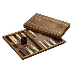 Philos Backgammon - Delos, gross mit Magnetverschluss