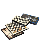 Philos Reise-Schach-Backgammon-Dame-Set