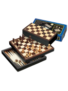 Philos Reise-Schach-Backgammon-Dame-Set, magnetisch