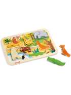 Janod Puzzle Zoo, 7 Teile