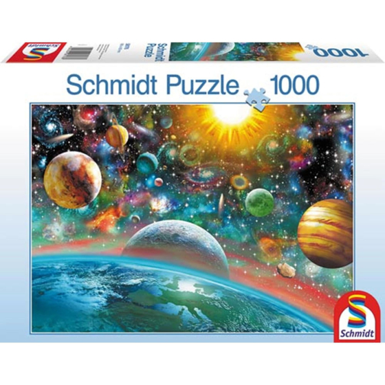 Schmidt Puzzle Weltall, 1000 Teile