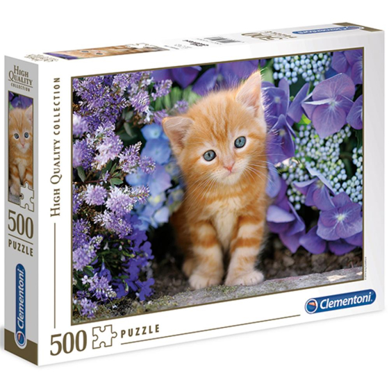 Clementoni Puzzle Kätzchen, 500 Teile