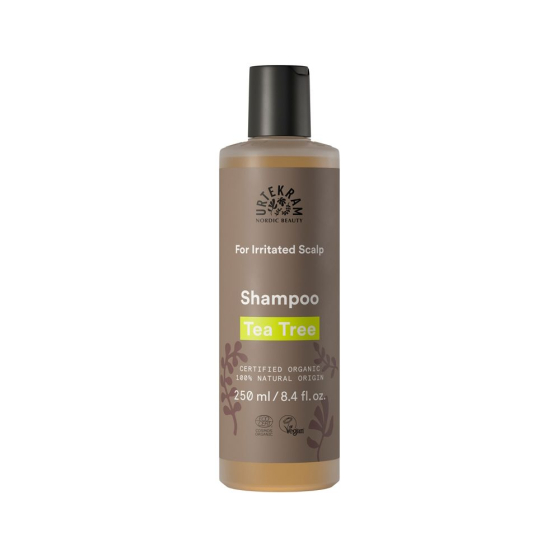 Urtekram Shampoo Teebaum, gereizte Kopfhaut, 250 ml