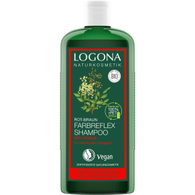 Logona Farbreflex Shampoo, rot-braun, Bio-Henna, 250 ml