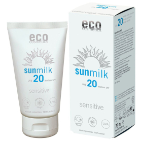 Eco Cosmetics Sonnenmilch LSF20, 75 ml