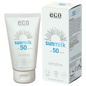 Eco Cosmetics Sonnenmilch LSF50, 75 ml