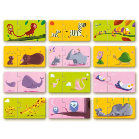 Puzzle Duo Mama und Kind