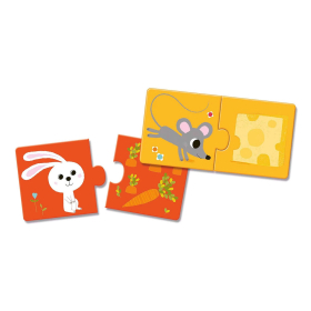 Puzzle Duo Zu Tisch!