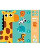 Erstes Puzzle Im Dschungel, 3/4/5/6 Teile