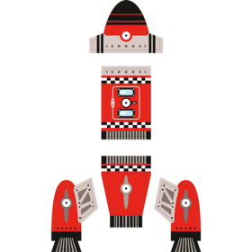 Djeco Tap Tap Raumfahrt