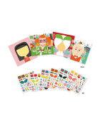 Djeco Sticker und Basteln Unterschiede