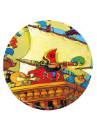 Djeco Barbarossas Schiff, 54 Teile