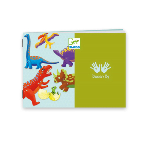 Djeco Hampelm&auml;nner zum Ausmalen Dinos