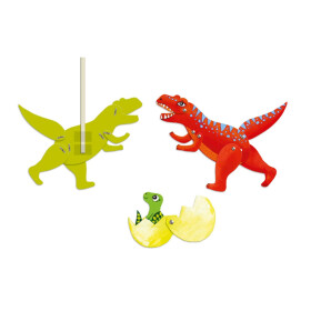 Djeco Hampelm&auml;nner zum Ausmalen Dinos