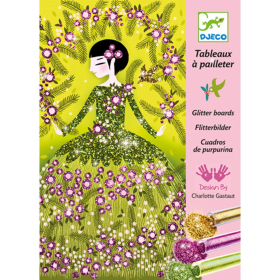 Djeco Flitterbilder Glitzerkleid