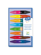 Djeco 8 Wachsmalkreiden, 16 Farben