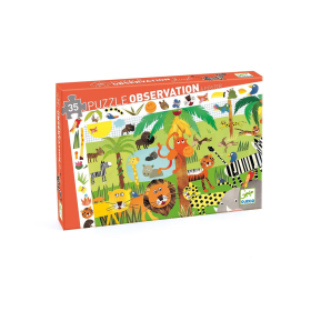 Puzzle Im Dschungel, 35 Teile