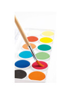 Djeco 12 Wasserfarben classic