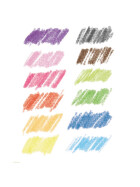 Djeco 12 Farbstifte aquarell