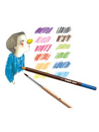 Djeco 12 Farbstifte aquarell