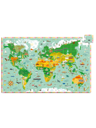 Djeco Rund um die Welt, 200 Teile