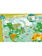 Djeco Rund um die Welt, 200 Teile