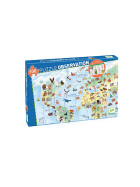 Djeco Die Welt der Tiere, 100 Teile