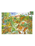 Djeco Dinosaurier, 100 Teile