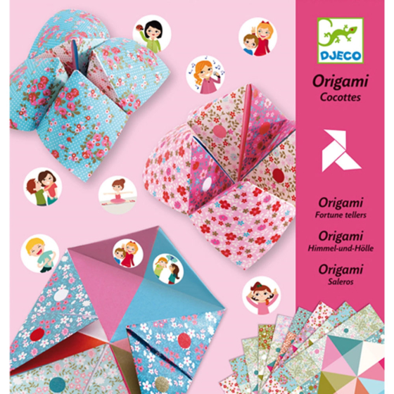 Djeco Origami - Himmel und H&ouml;lle pink