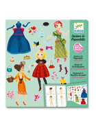 Djeco Sticker & Puppen Topmodel
