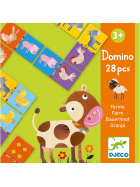 Djeco Lernspiel Domino Bauernhof