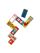 Djeco Lernspiel Domino Tiere