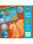 Djeco Lernspiel Lotto Tier