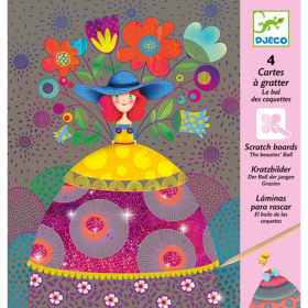 Djeco Scratchbilder Der Sch&ouml;nheitsball