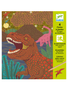 Djeco Scratchbilder Dinosaurier