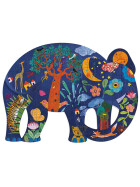 Djeco Puzz Art Elefant, 150 Teile