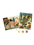 Djeco Mosaik Dinosaurier