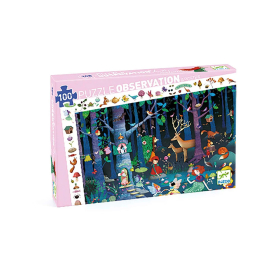 Puzzle Zauberwald, 100 Teile