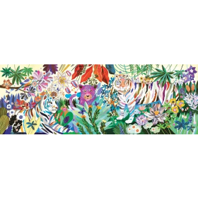 Djeco Puzzle Gallery Rainbow Tigers, 1000 Teile
