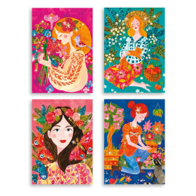 Djeco Flitterbilder Blumenduft