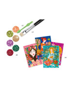 Djeco Flitterbilder Blumenduft