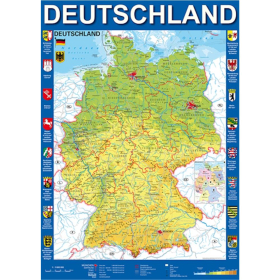 Schmidt Spiele Deutschlandkarte, 1000 Teile