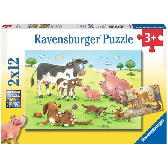 Ravensburger Glückliche Tierfamilien