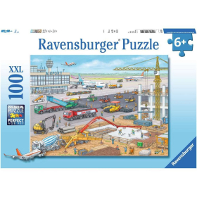 Ravensburger Baustelle am Flughafen