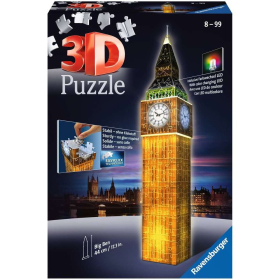 Ravensburger Big Ben bei Nacht