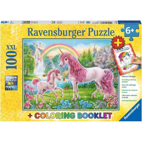 Puzzle Magische Einh&ouml;rner, 100 Teile