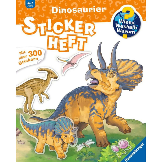 Ravensburger Wieso? Weshalb? Warum? Stickerheft:  Dinosaurier