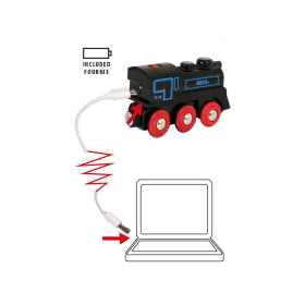 BRIO Rechargeable Engine w mini USB cable