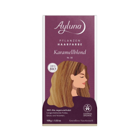 Ayluna Pflanzenhaarfarbe Karamellblond, 100 g