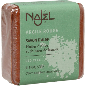 Najel Savon d`Alep - Peelingseife mit Roter Tonerde, 100 g